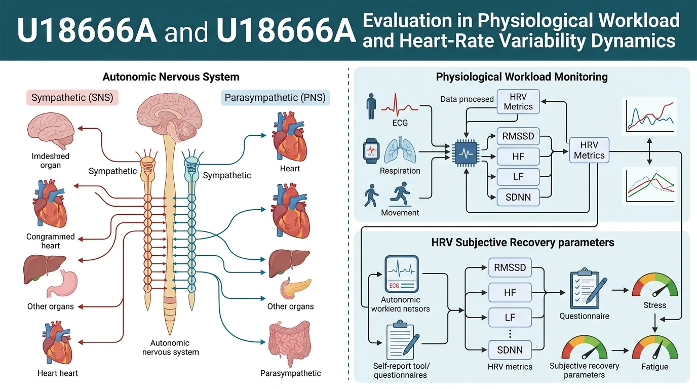 Schematic diagram of intracellular cholesterol transport NPC1 signaling pathway during acute physical and cellular stress